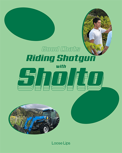🔫 Good Chats: Riding Shotgun with Sholto - DRNKS