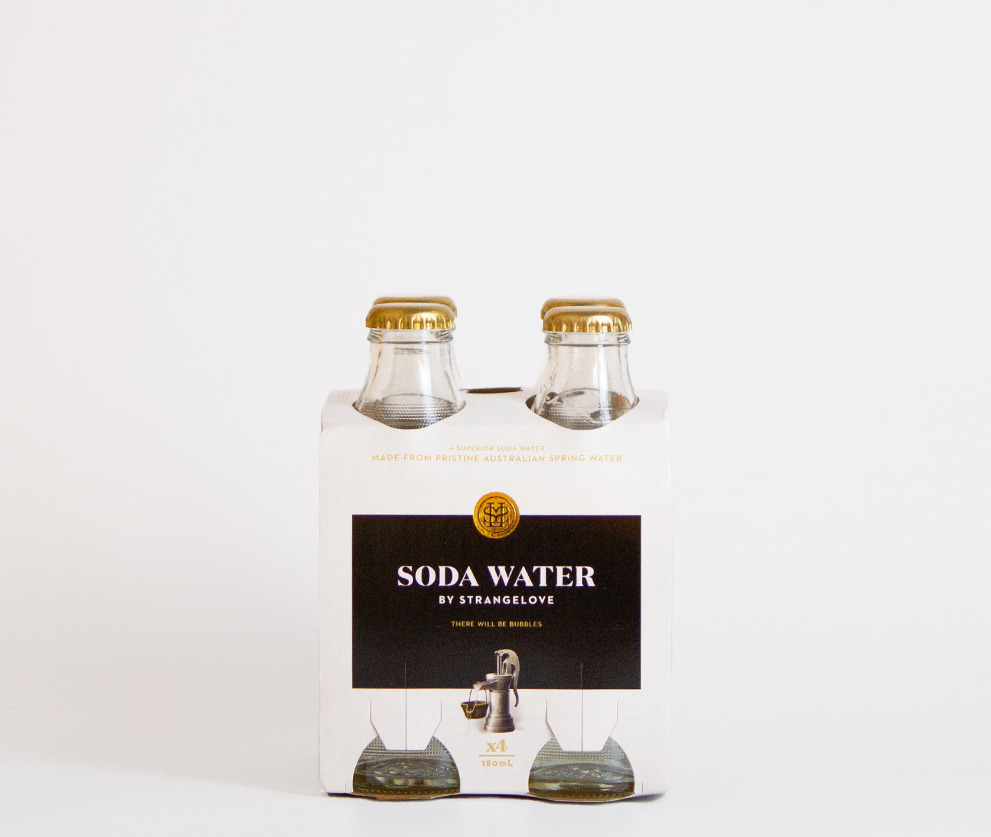 Soda Water 4 Pack (180ml)