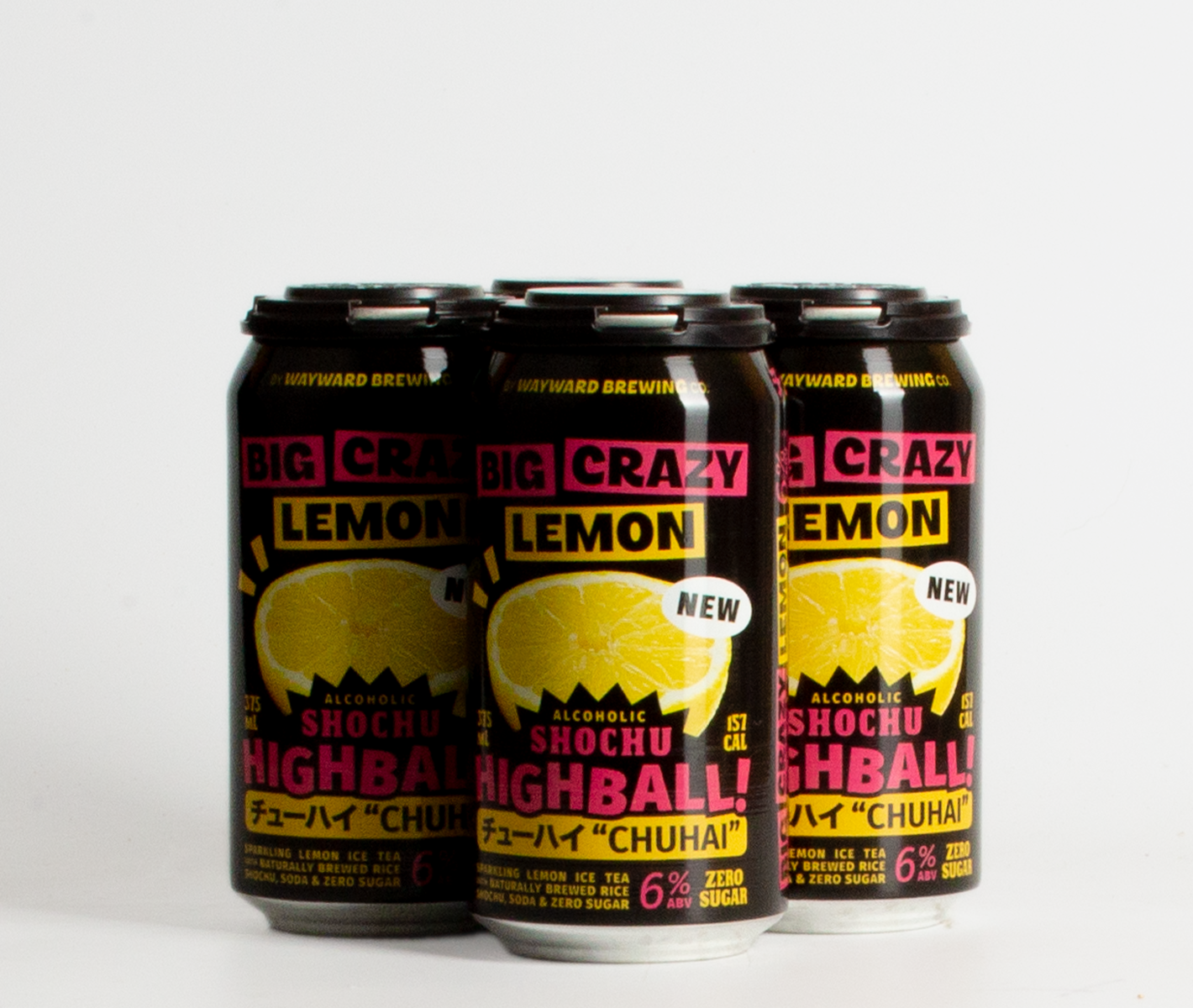 Big Crazy Lemon 4 Pack (375ml)