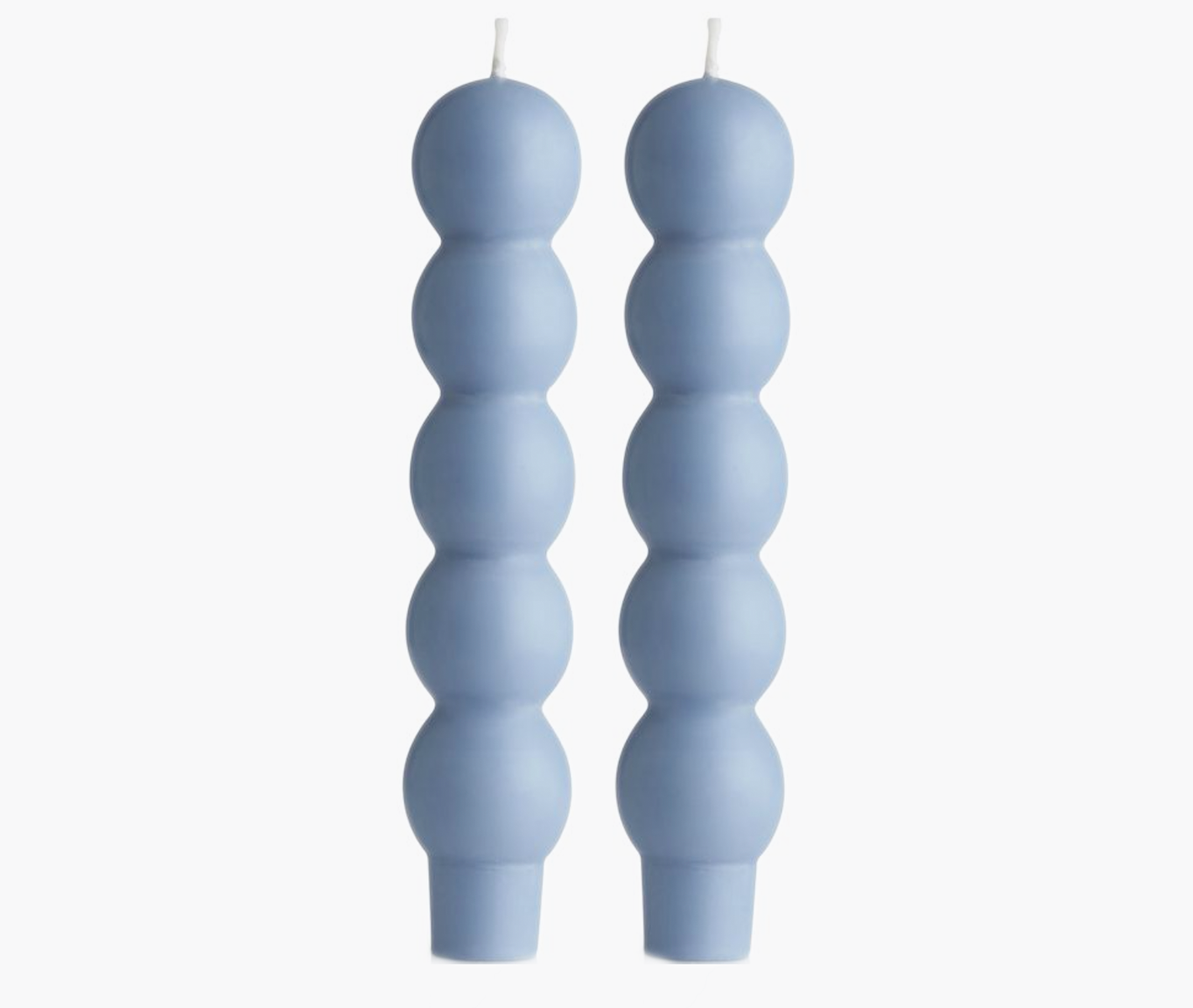 2 Volute Candles Sky