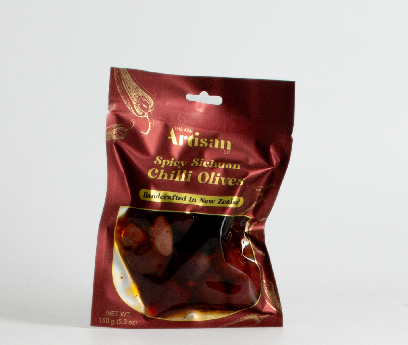 Spicy Sichuan Chilli Olives (150g)