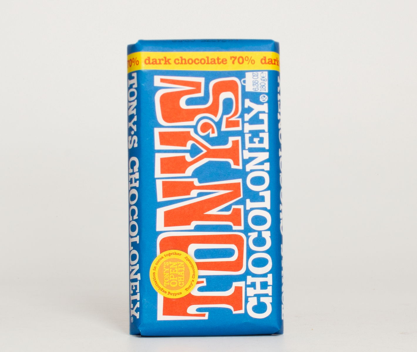 Tony's Chocolonely Dark Chocolate 70% (180g) – DRNKS