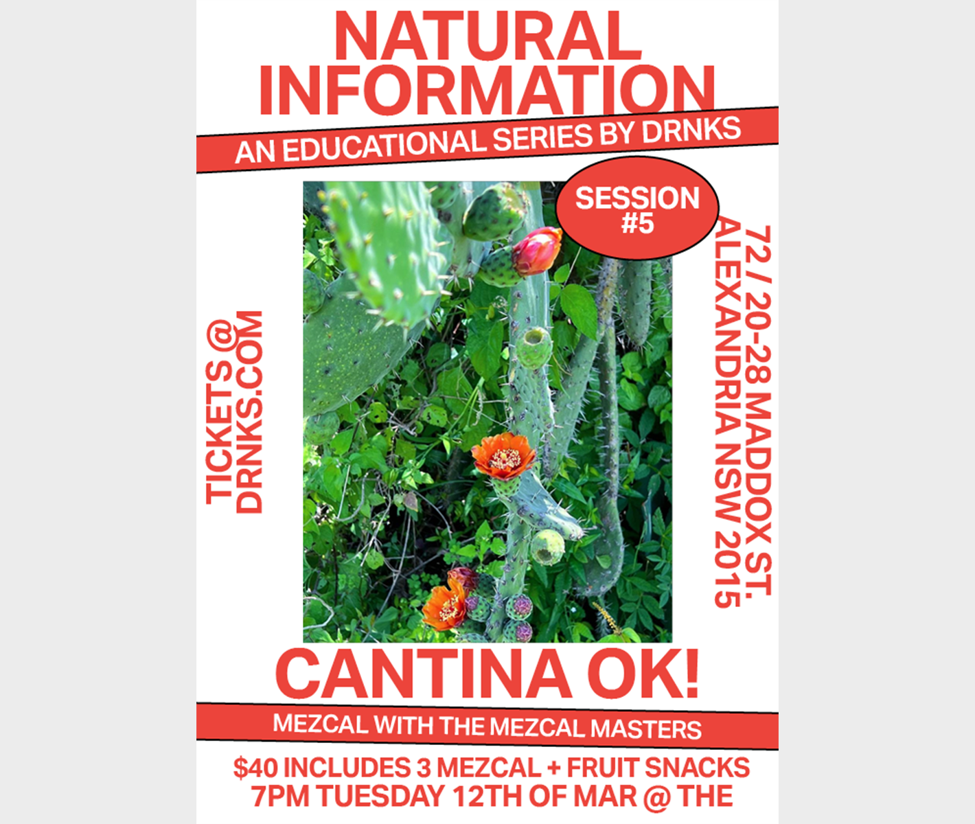 Natural Information Session #5 - Cantina OK!