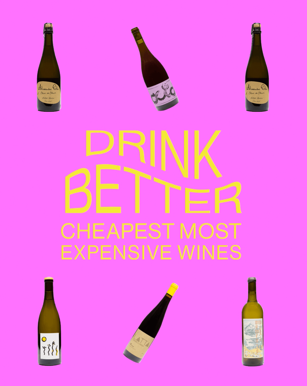 💅 DRINK BETTER Cheapest Most Expensive Wines - DRNKS