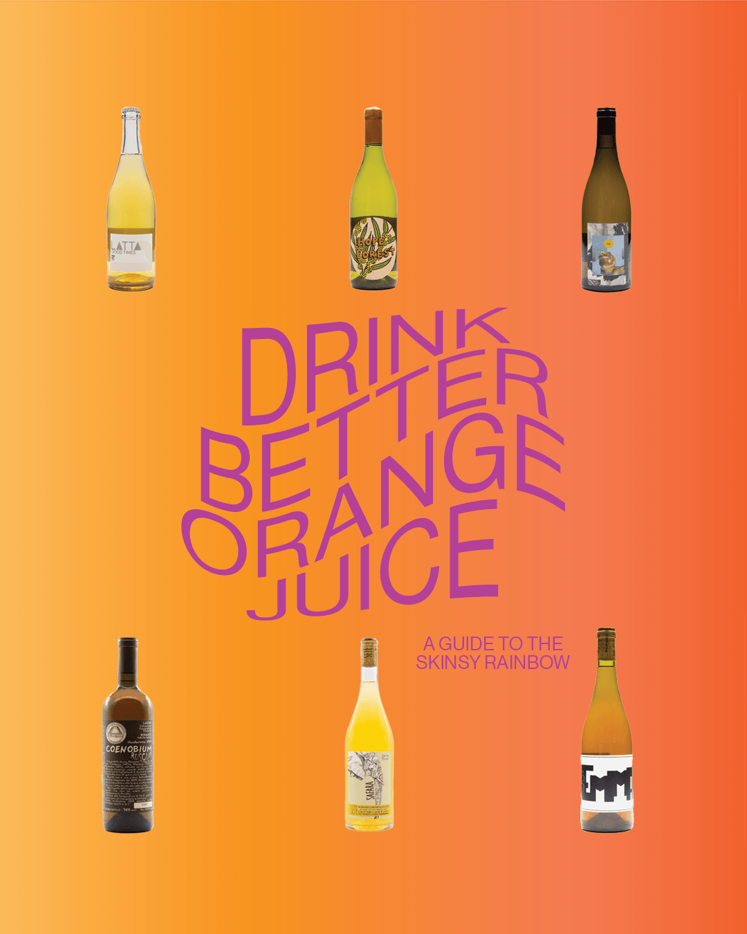 🧡 Drink Better Orange Wines - DRNKS