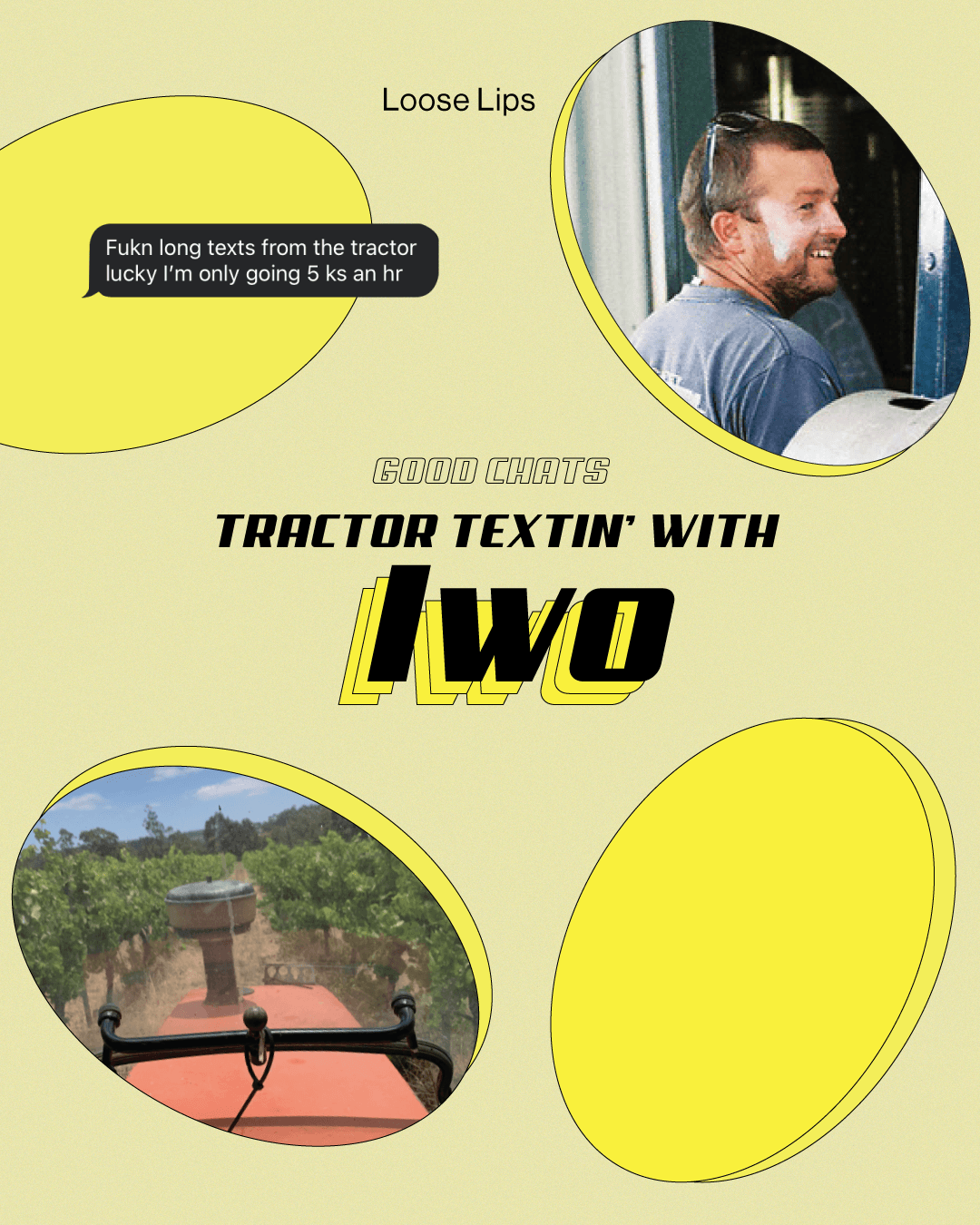 🚜 Good Chats: Tractor Textin’ with Iwo - DRNKS