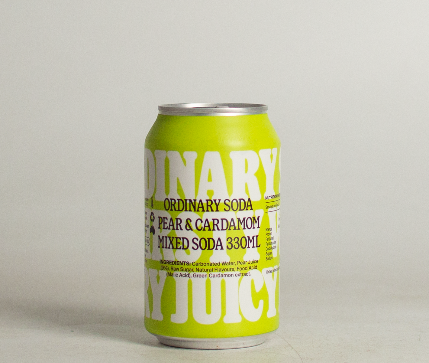 Ordinary Soda Pear & Cardamom (330ml)