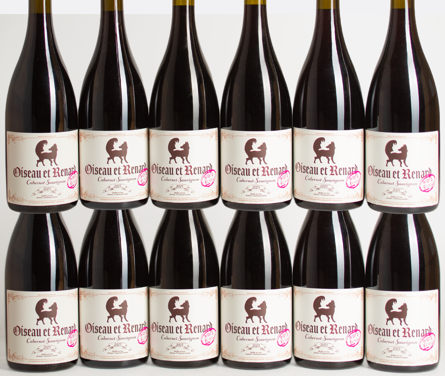 Oiseau et Renard 2024 Indi's Block Cabernet Sauvignon Dozen Pack