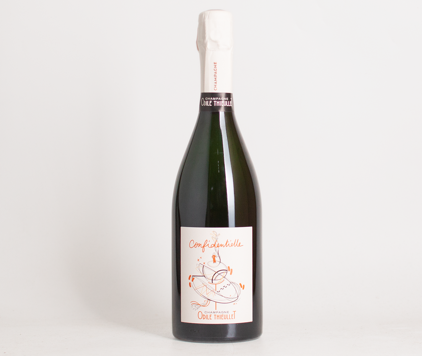Champagne Odile Thieullet 2022 Confidentielle Blanc de Noirs