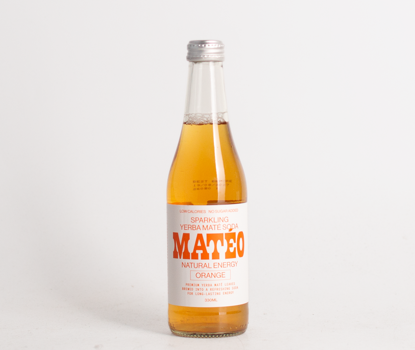 Matéo Yerba Maté Soda Orange (330ml)