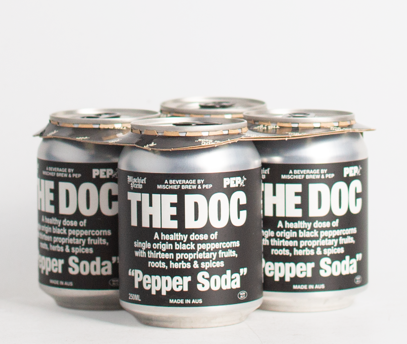 Mischief Brew x PEP The Doc Pepper Soda (250ml)