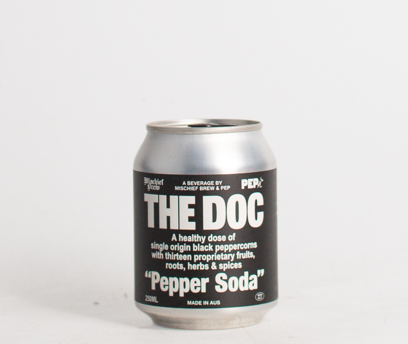 Mischief Brew x PEP The Doc Pepper Soda (250ml)