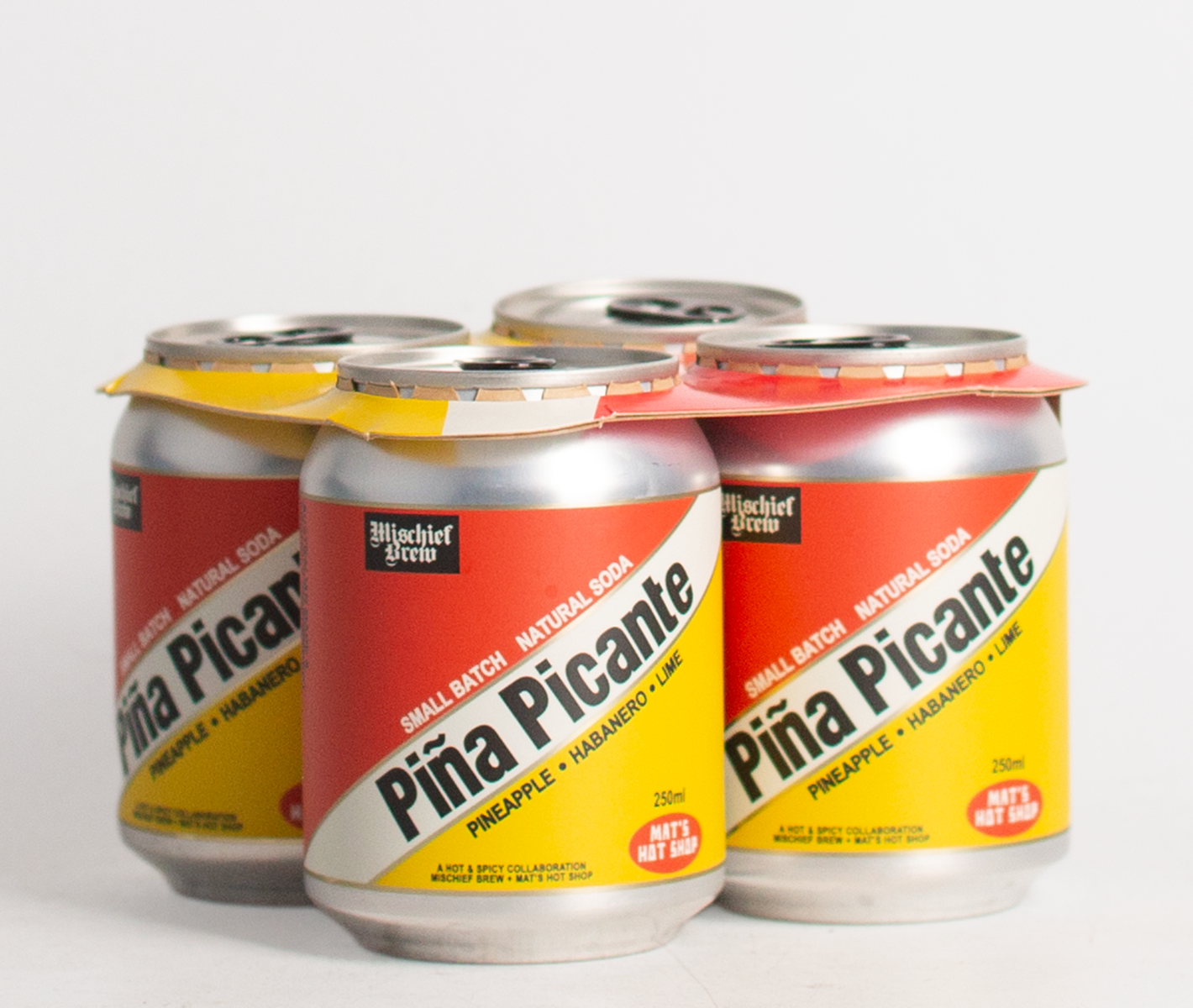 Mischief Brew x Mat's Hot Shop Piña Picante Soda (250ml)