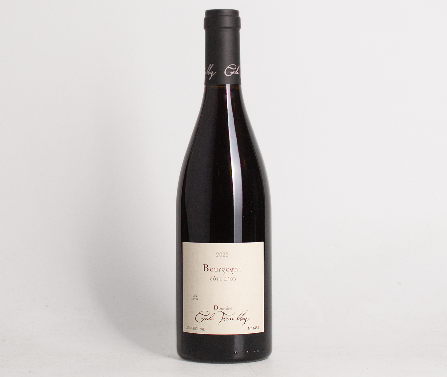 Cécile Tremblay 2022 Côte D'Or Bourgogne