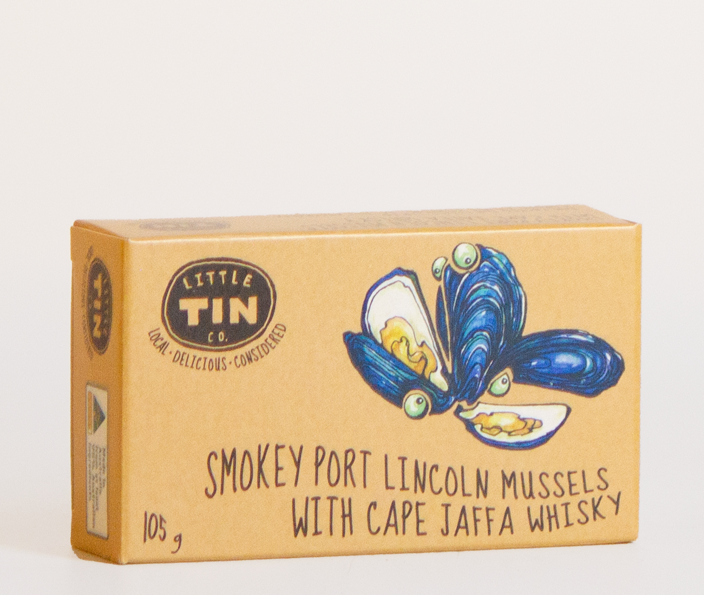 Smokey Port Lincoln Mussels with Cape Jaffa Whisky (105g)