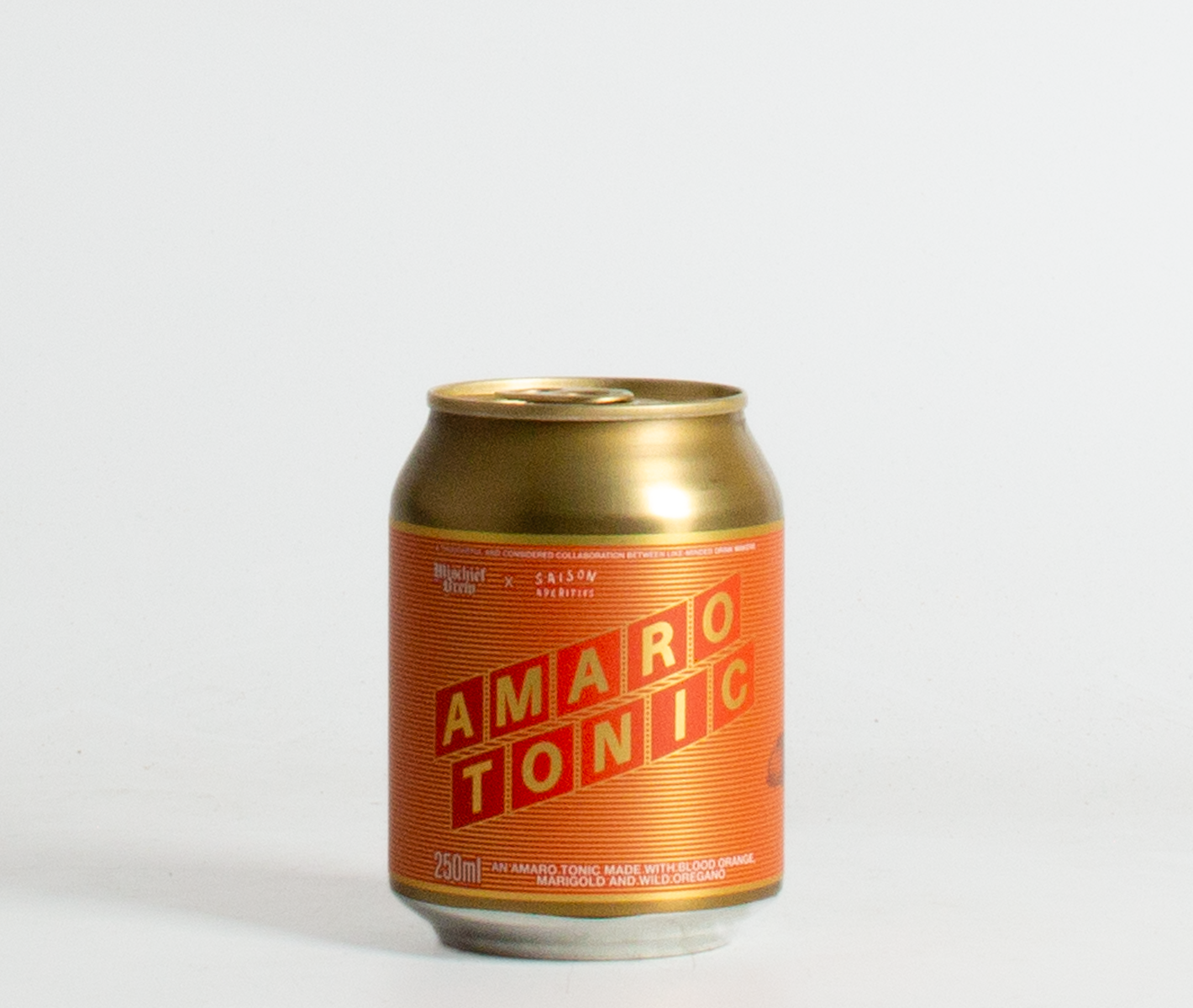 Saison Aperitifs & Mischief Brew Amaro Tonic Tins