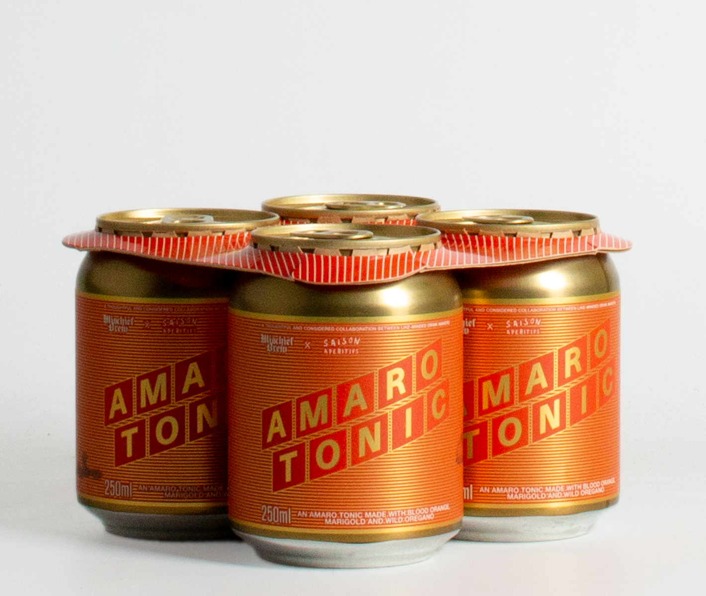 Saison Aperitifs & Mischief Brew Amaro Tonic Tins