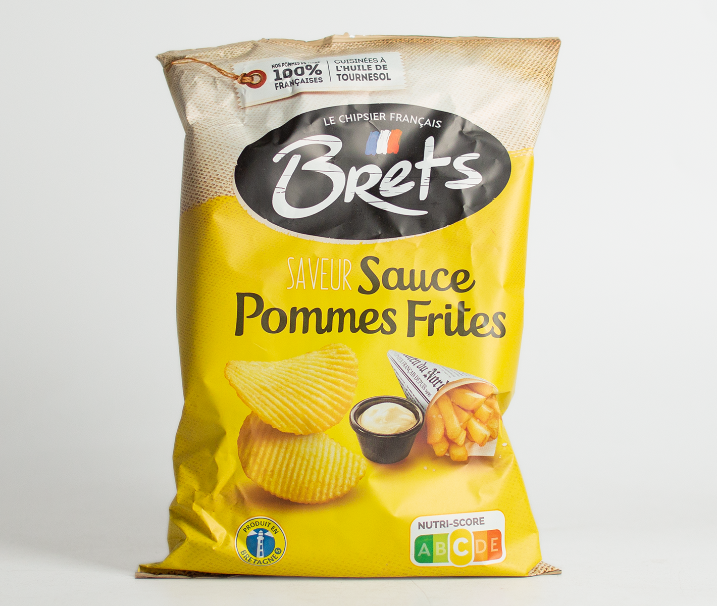 Brets Pommes Frites Sauce Chips (125g)