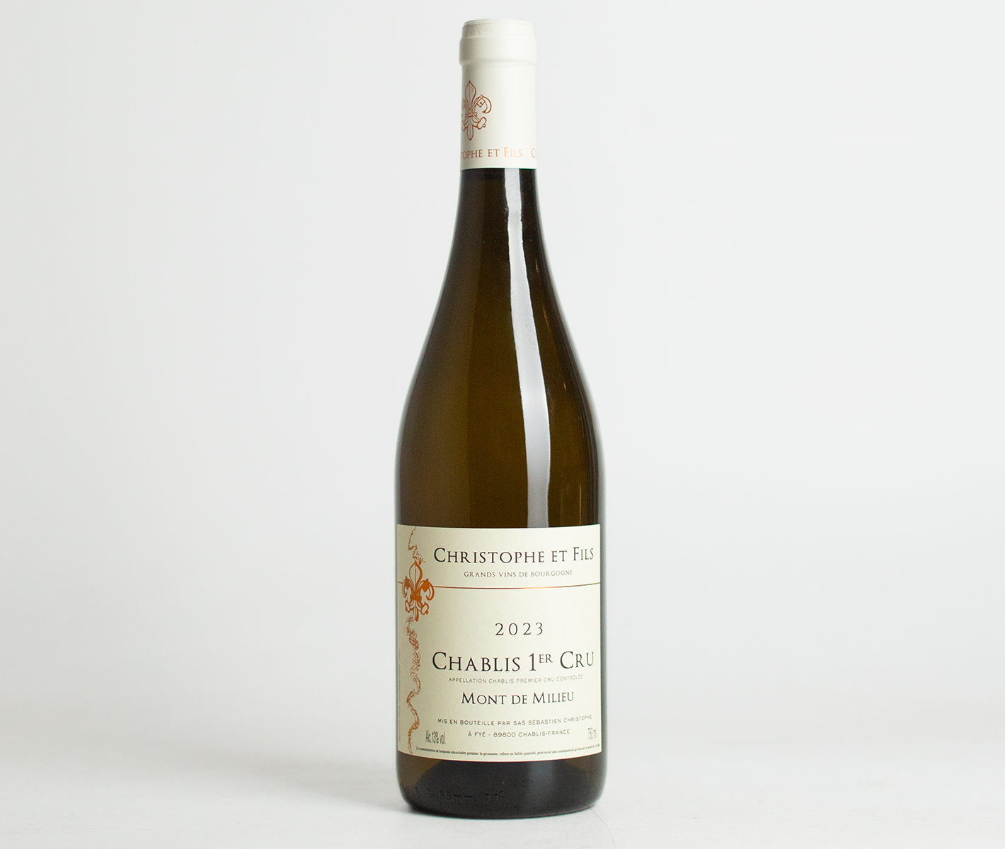 Christophe Et Fils 2023 Chablis 1er Cru Mont de Milieu
