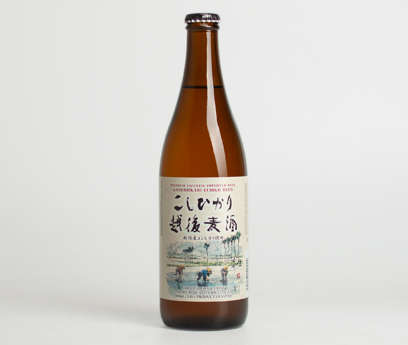 Echigo Koshihikari Rice Lager (500ml)