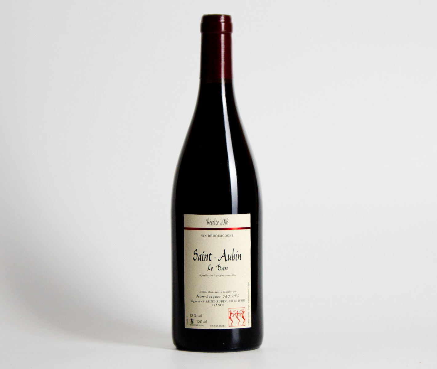 Jean Jacques Morel 2016 Saint-Aubin Rouge Le Ban