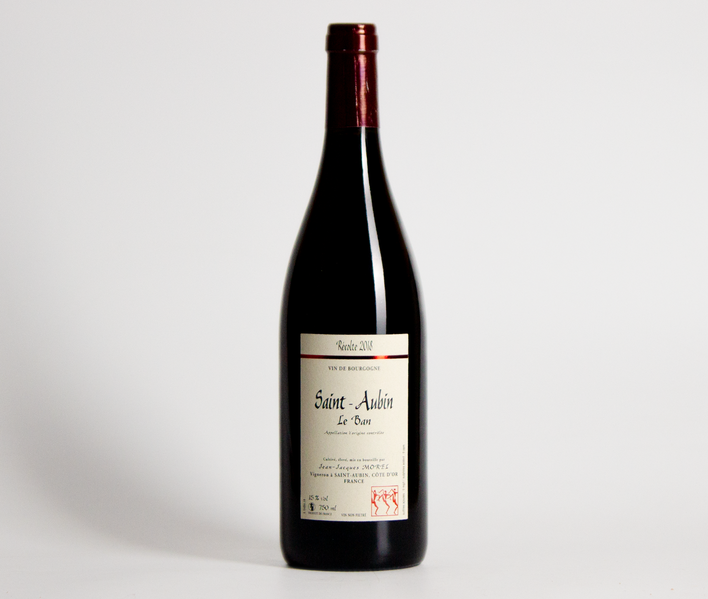 Jean Jacques Morel 2018 Saint-Aubin Rouge Le Ban