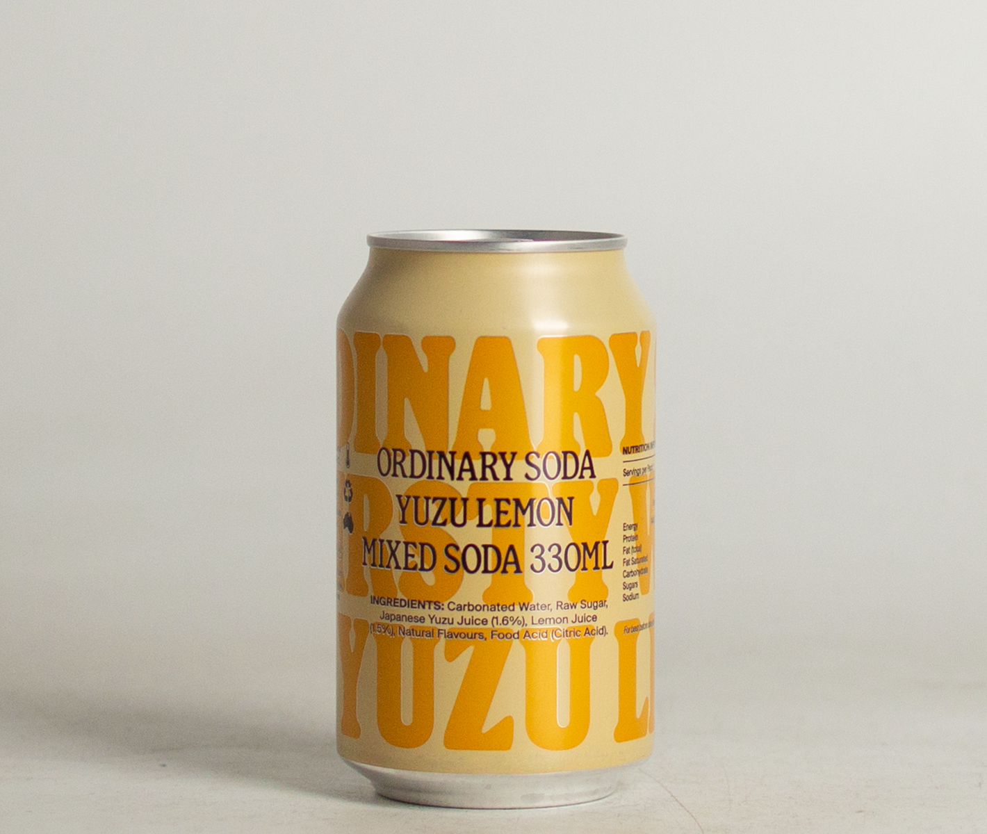 Ordinary Soda Yuzu Lemon (330ml)