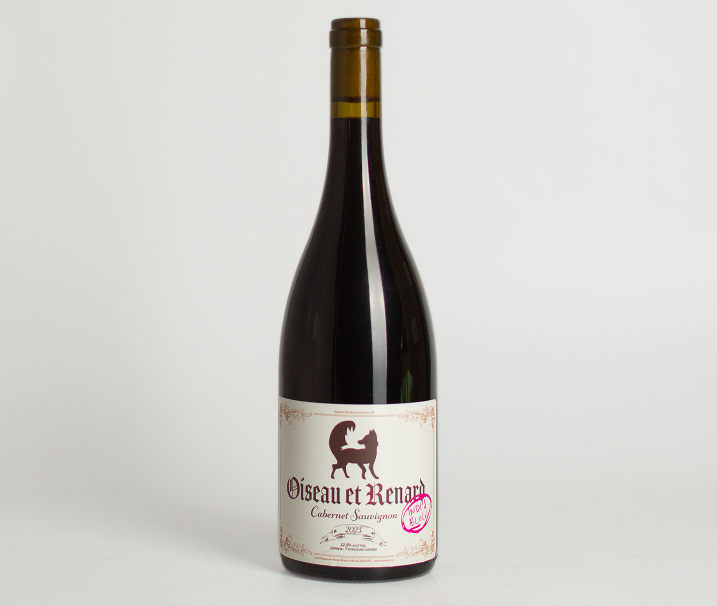 Oiseau et Renard 2024 Indi's Block Cabernet Sauvignon