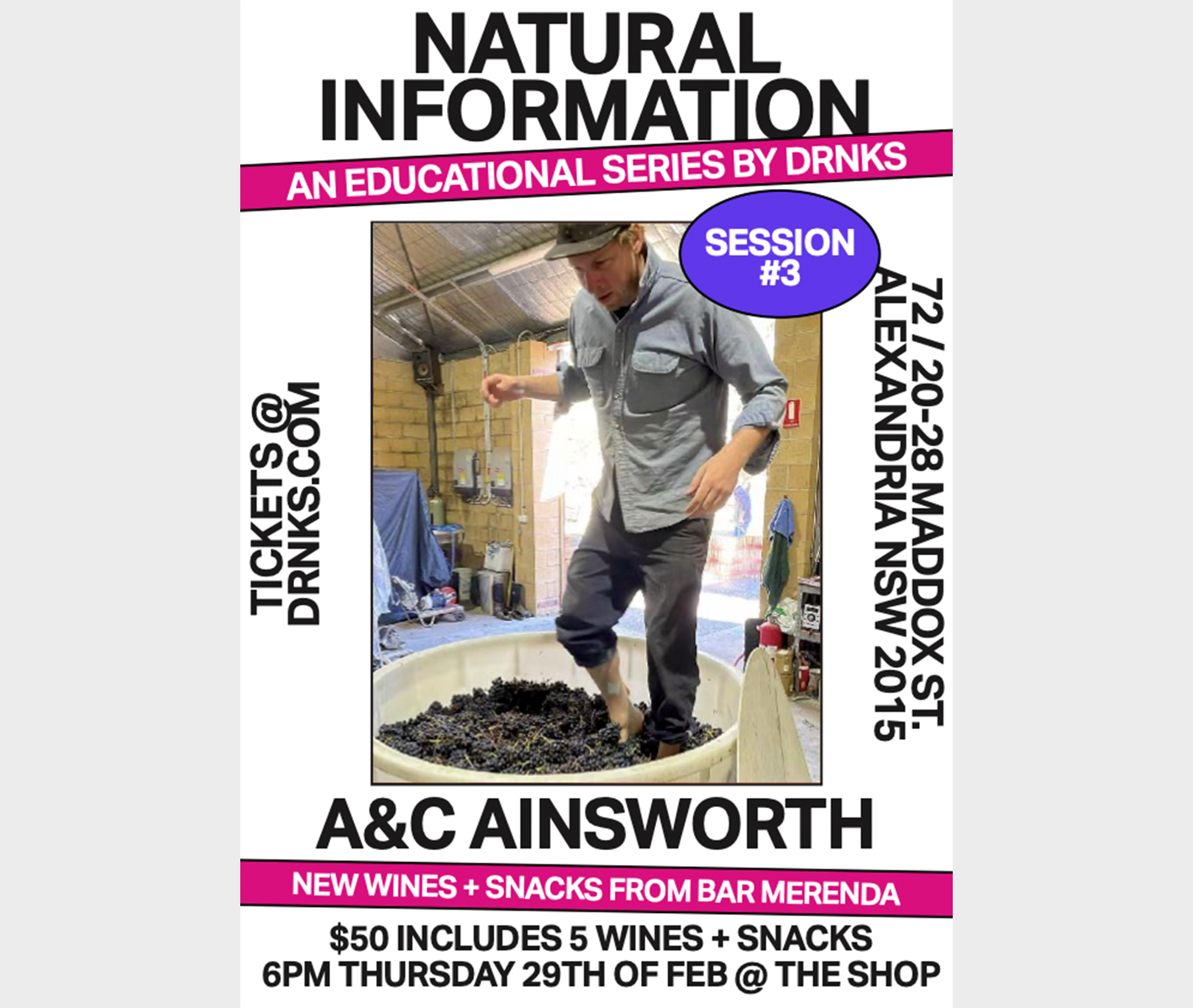 Natural Information Session #3 - A & C Ainsworth
