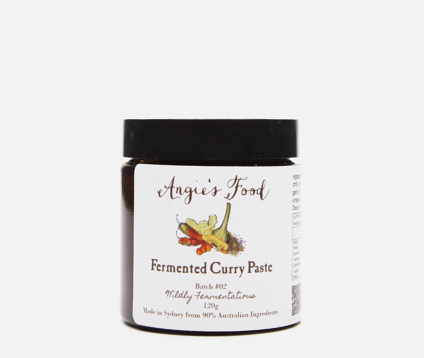 Angie's Food Fermented Curry Paste (120g) - DRNKS