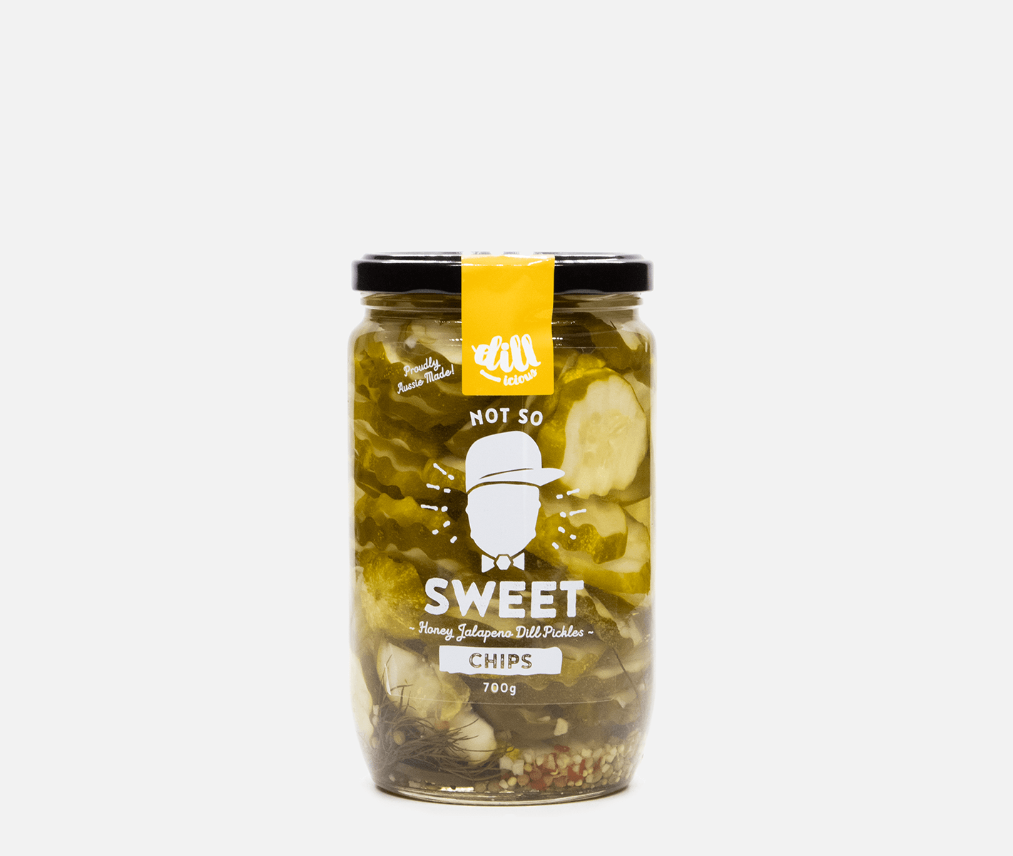 Dillicious Pickles Not So Sweet Chips (700g) - DRNKS