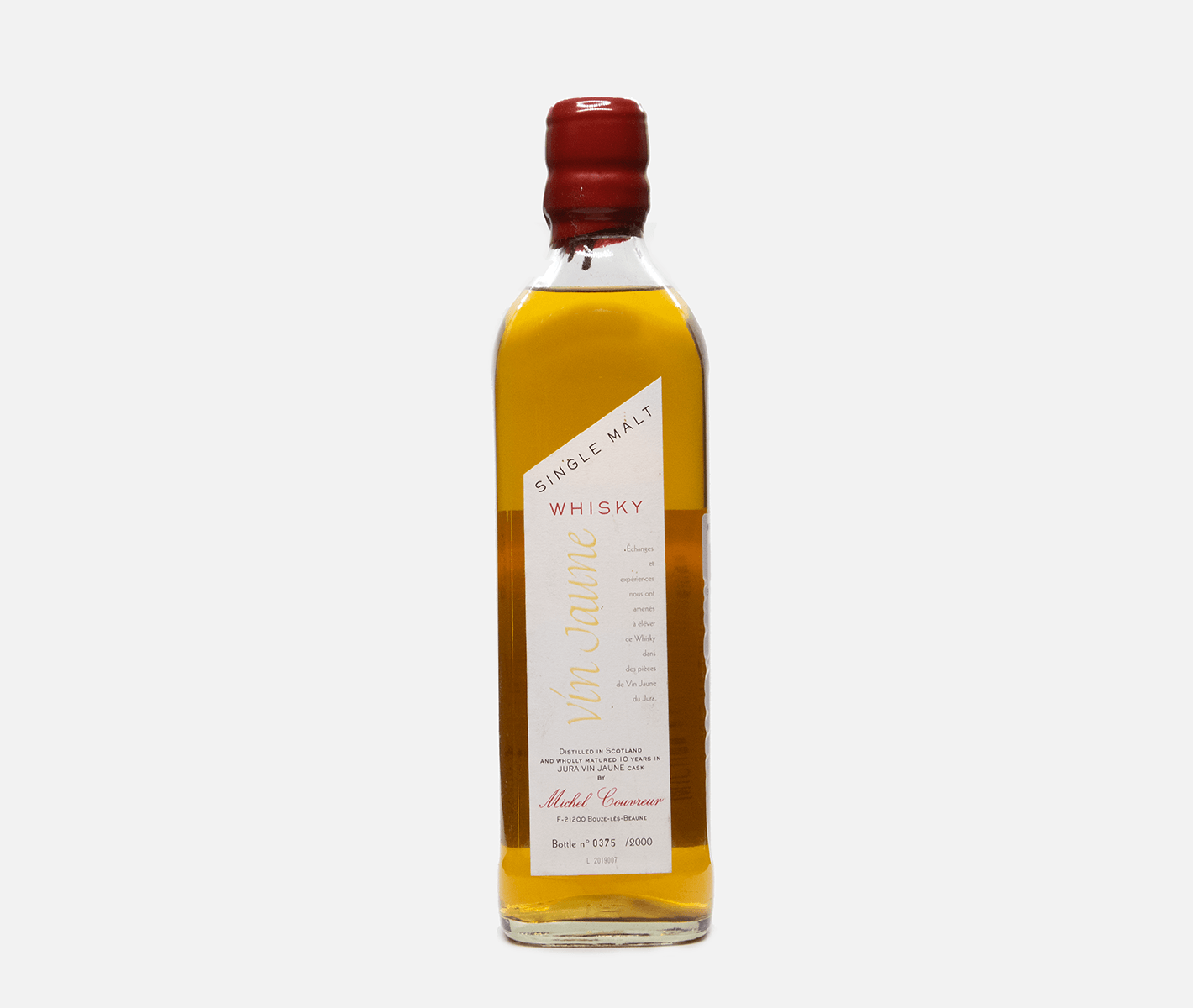 Michel Couvreur Jura Vin Jaune Cask Whisky (500ml) - DRNKS