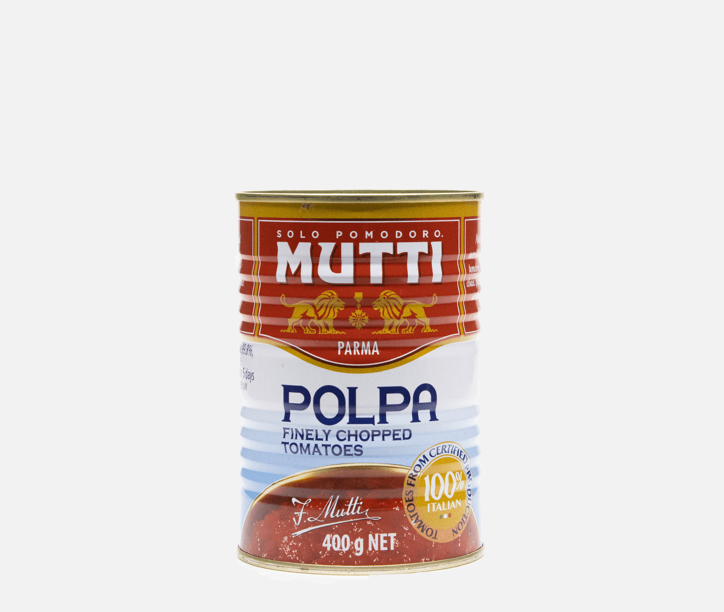 Mutti Polpa Chopped Tomatoes (400g) - DRNKS